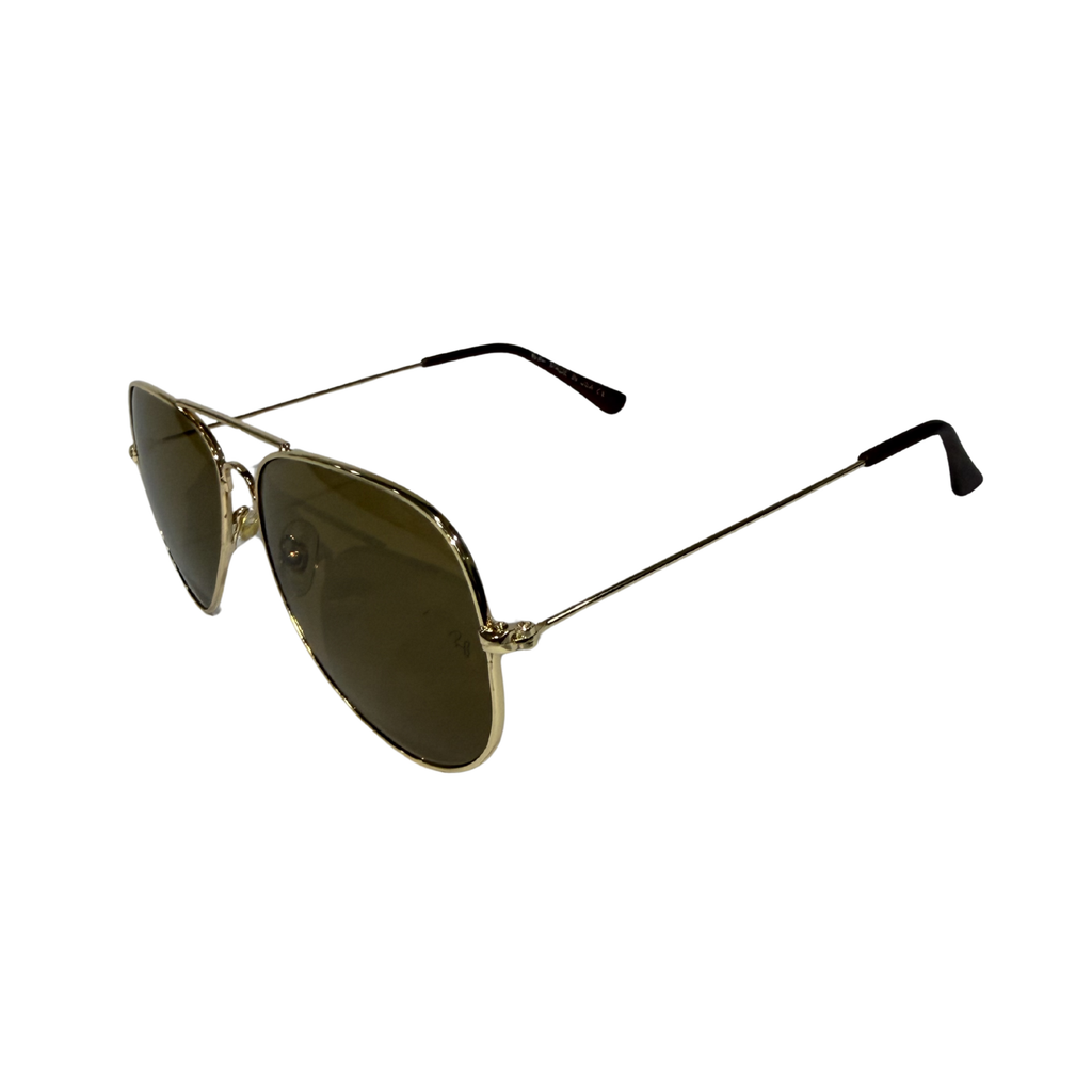 Gafas de sol 3026 KOVA - doradas - aviador - detalle del diseño