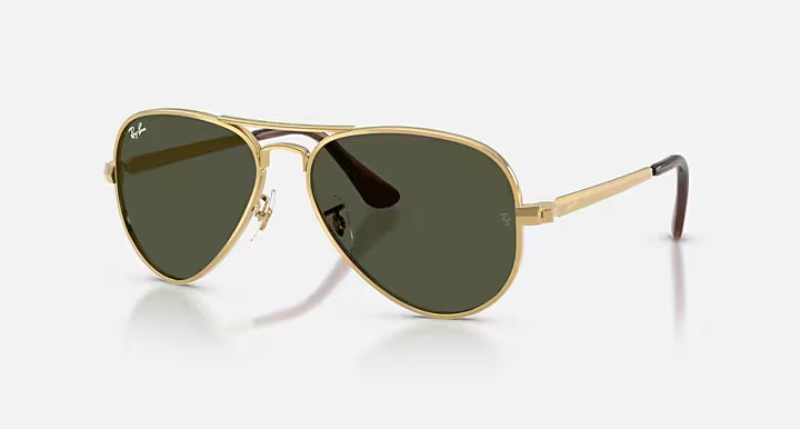 Gafas de sol 3026 KOVA - doradas - aviador - detalle del diseño