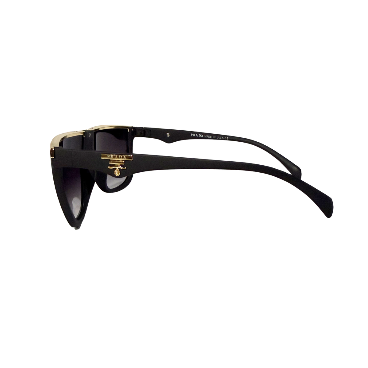 Gafas de sol 67N KOVA - negras - rectangulares - detalle del diseño