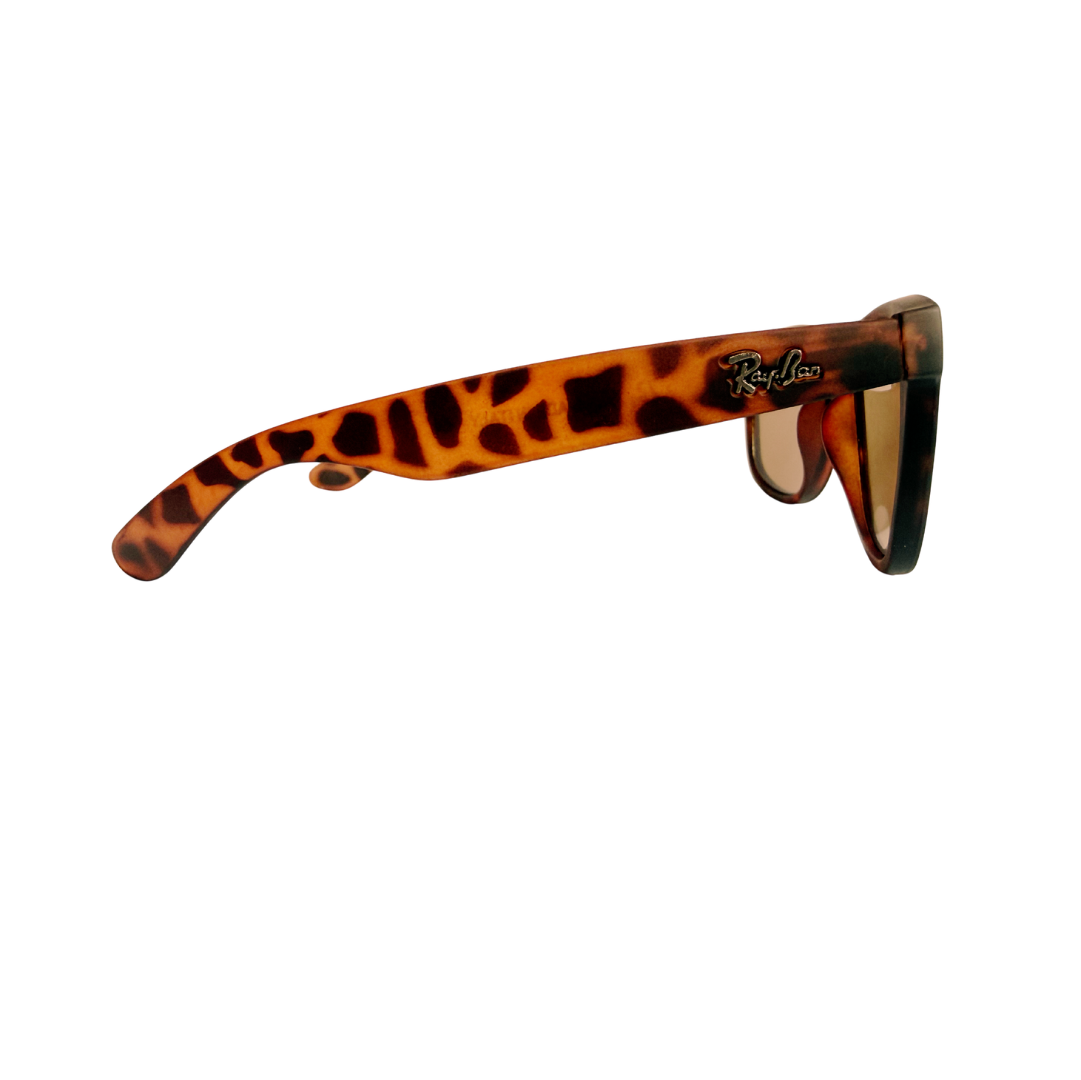 Gafas de sol W1B KOVA - animal print - rectangulares - detalle del diseño