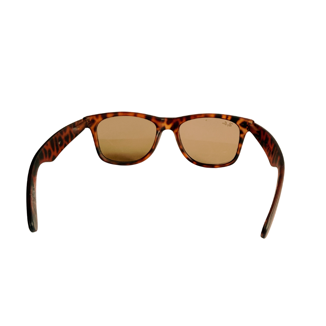 Gafas de sol W1B KOVA - animal print - rectangulares - detalle del diseño