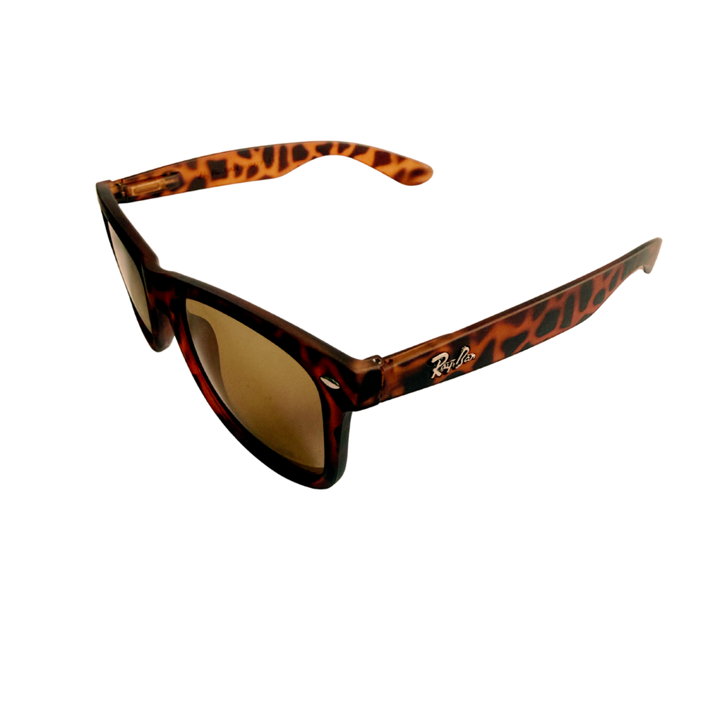 Gafas de sol W1B KOVA - animal print - rectangulares - detalle del diseño