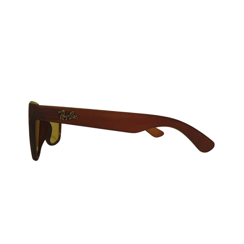 Gafas de sol W1B KOVA - café - rectangulares - detalle del diseño