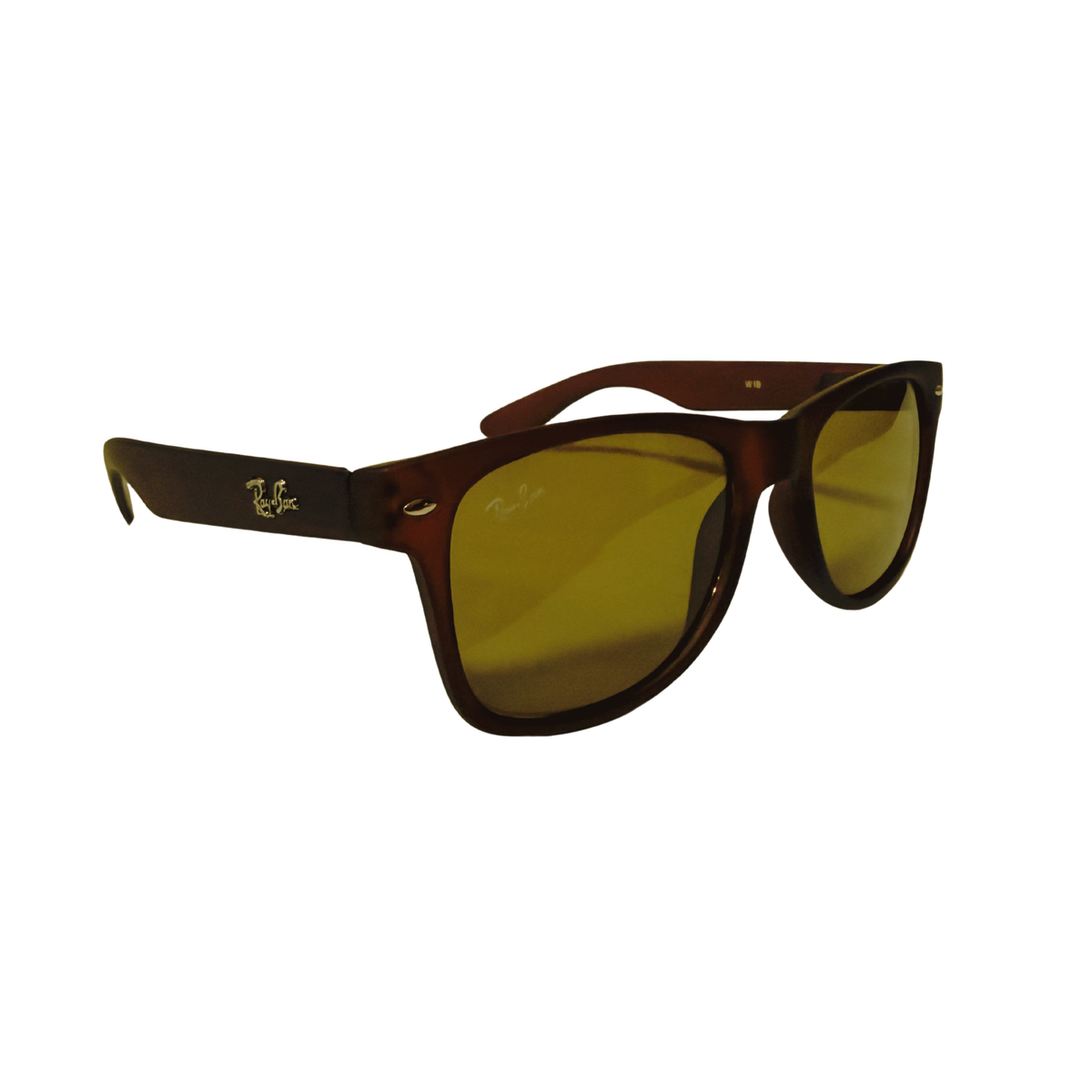 Gafas de sol W1B KOVA - café - rectangulares - detalle del diseño