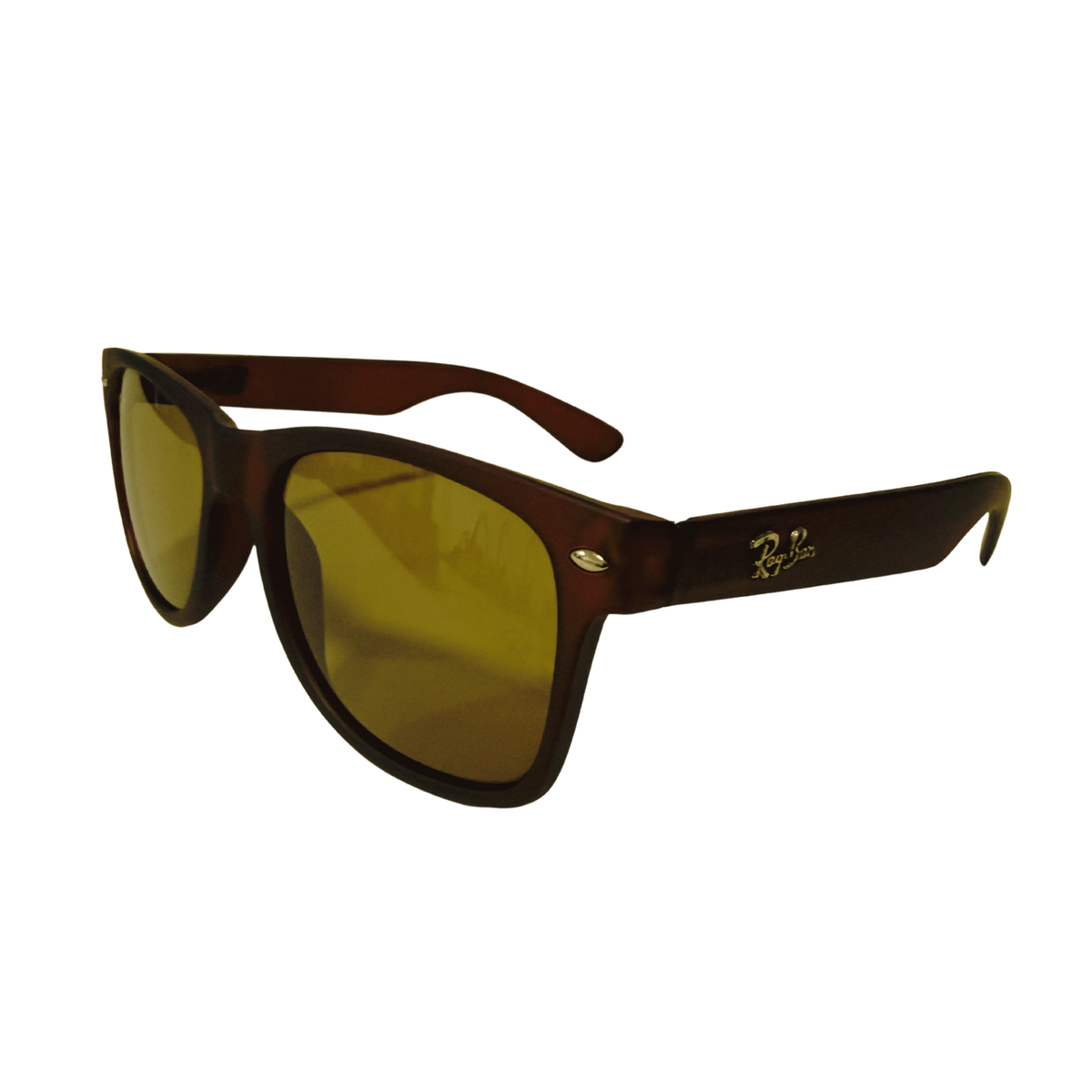Gafas de sol W1B KOVA - café - rectangulares - detalle del diseño