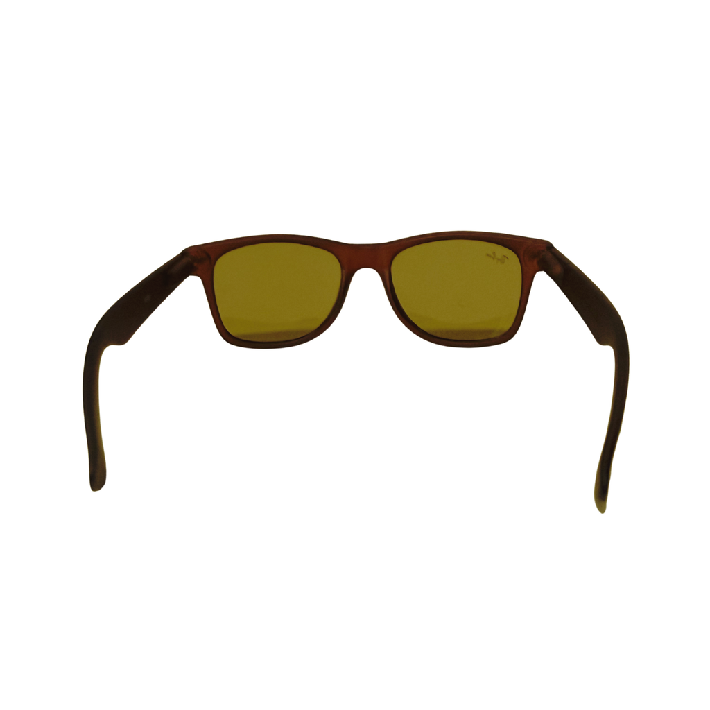Gafas de sol W1B KOVA - café - rectangulares - detalle del diseño