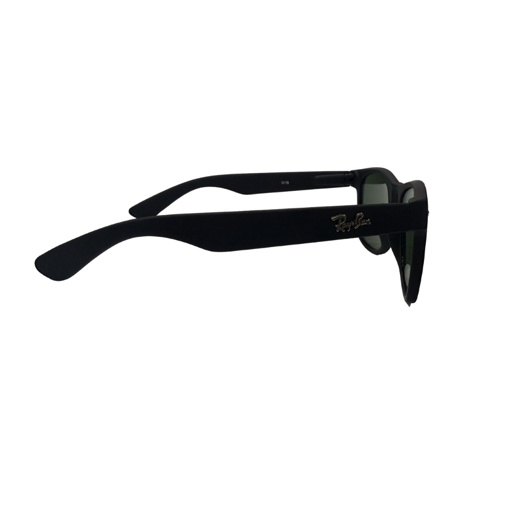Gafas de sol W1B KOVA - negras - rectangulares - detalle del diseño
